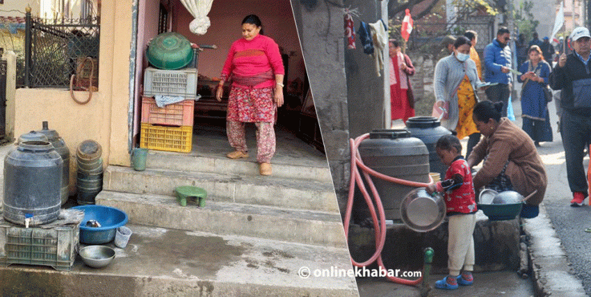  काठमाडौं–६ को काकाकुल बस्ती : आश्वासन पाए, पानी पाएनन्